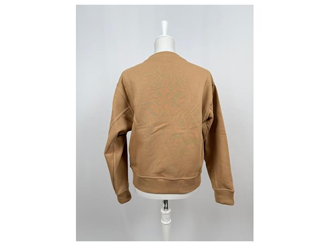 Sandro Kamel Sweatshirt mit abnehmbarem Kragen Beige - Ansicht 6