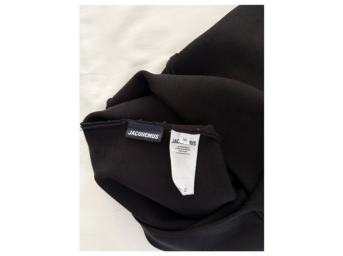 Jacquemus Das Schwarze Cubista-Kleid - Ansicht 7