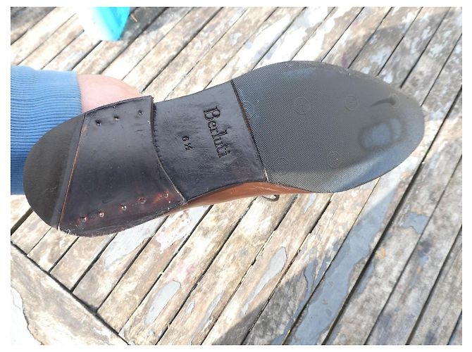 Richelieu 3 occhielli Berluti misura 6/5 40,5 senza forme per scarpe Marrone - vista 6