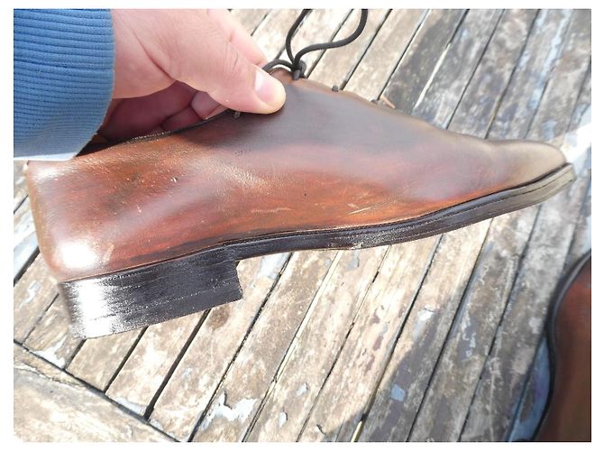 Richelieu 3 occhielli Berluti misura 6/5 40,5 senza forme per scarpe Marrone - vista 7