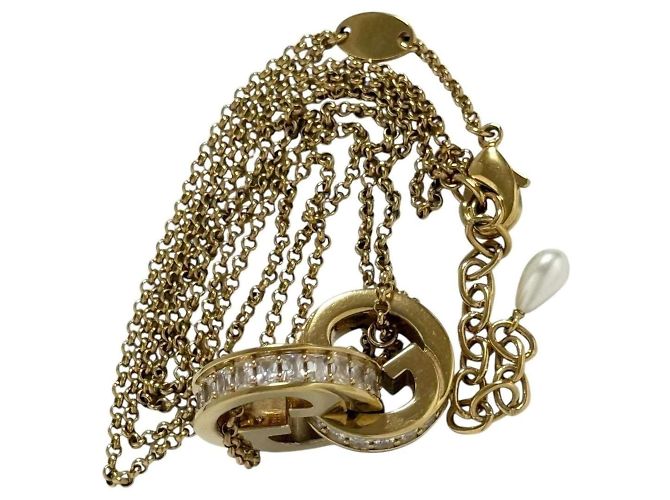 Collana Pendente a Doppia Catena Blondie da Donna Gucci - vista 3