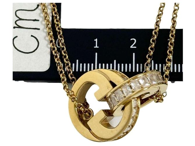 Collana Pendente a Doppia Catena Blondie da Donna Gucci - vista 9