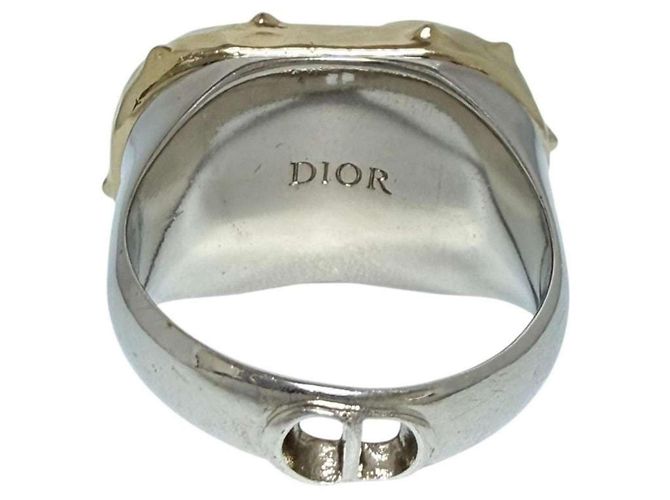 Anello sigillo CD Icon da uomo Christian Dior - vista 3