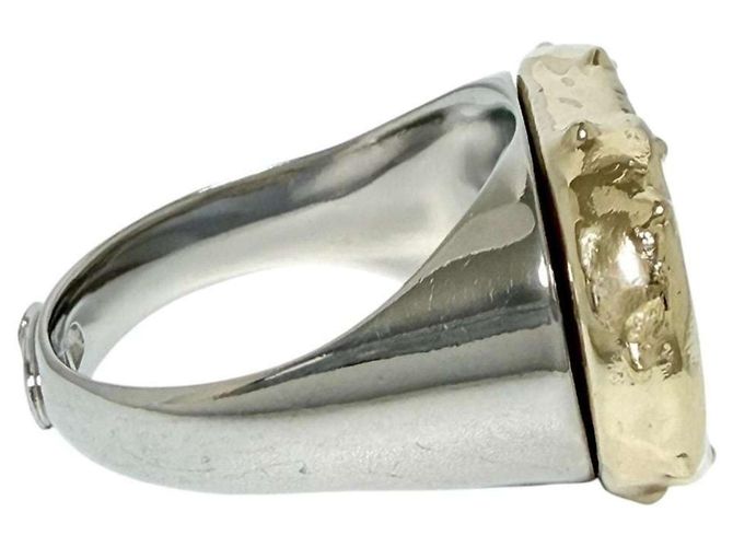 Anello sigillo CD Icon da uomo Christian Dior - vista 4