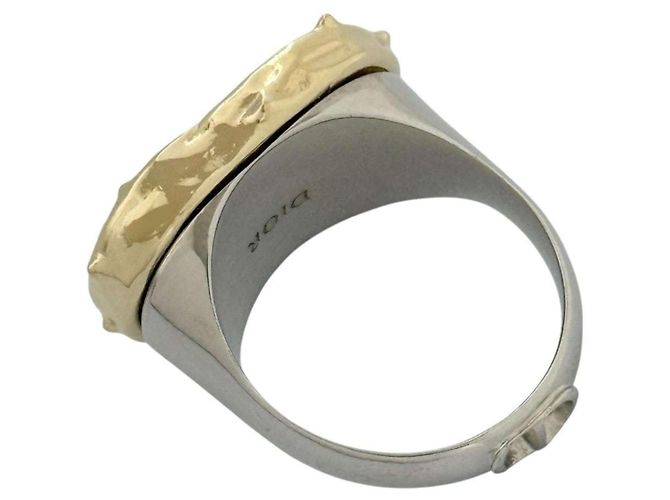 Anello sigillo CD Icon da uomo Christian Dior - vista 6