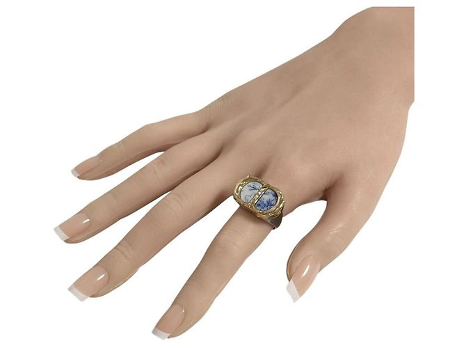 Anello sigillo CD Icon da uomo Christian Dior - vista 9