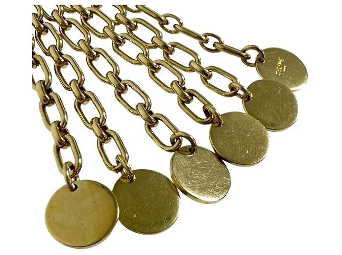 Céline Charm per borsa in catena con medaglia logo Celine per donne - vista 7