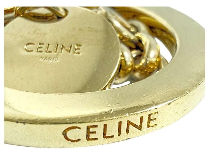 Céline Charm per borsa in catena con medaglia logo Celine per donne - vista 9