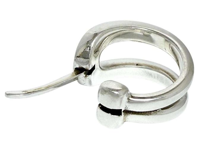 Gucci Silber 925 Pferdezaum Ohrringe - Ansicht 4