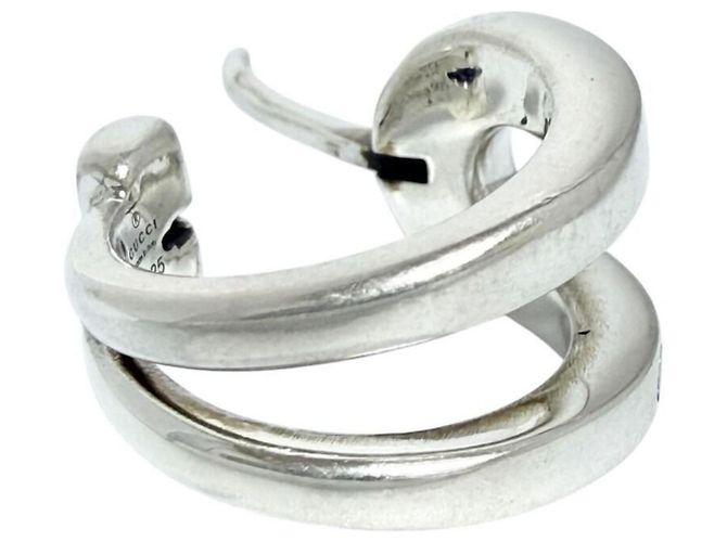Gucci Silber 925 Pferdezaum Ohrringe - Ansicht 5
