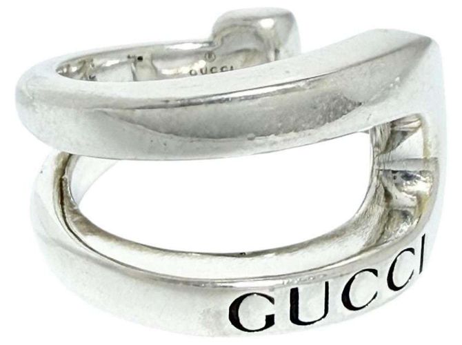 Gucci Silber 925 Pferdezaum Ohrringe - Ansicht 7