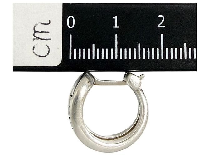 Gucci Silber 925 Pferdezaum Ohrringe - Ansicht 9