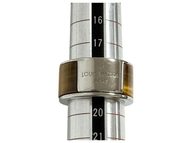 Anello Larghezza Uomo Louis Vuitton in Occhio di Tigre - vista 9
