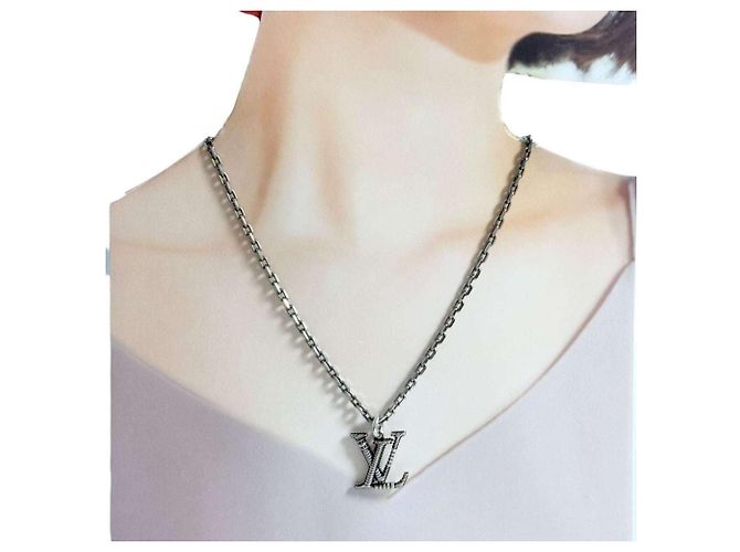 Collana Pendente LV Whisper Uomo Louis Vuitton - vista 9