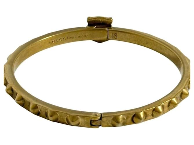 Bracciale Testa di Gatto Gucci D'oro - vista 4