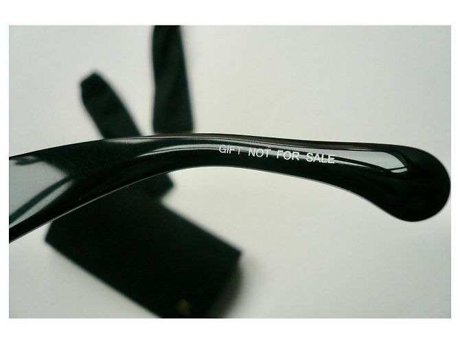 Gafas de sol Cat Eye Tweed CHANEL TBE Negro - vista 7