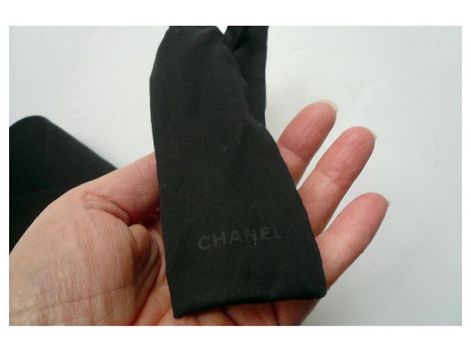 Gafas de sol Cat Eye Tweed CHANEL TBE Negro - vista 8