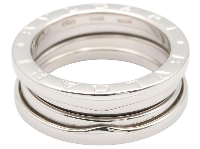 Bulgari Bvlgari B-zero1 Dreifachring aus 18K Weißgold Silber - Ansicht 2