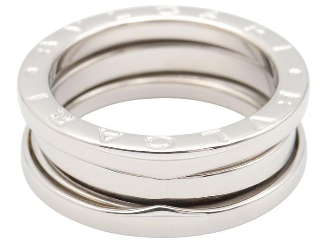 Bulgari Bvlgari B-zero1 Dreifachring aus 18K Weißgold Silber - Ansicht 3
