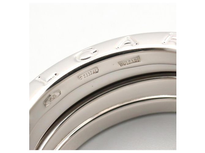 Bulgari Bvlgari B-zero1 Dreifachring aus 18K Weißgold Silber - Ansicht 5