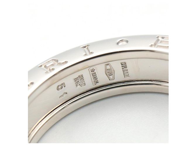 Bulgari Bvlgari B-zero1 Weißgold Bandring Silber - Ansicht 4