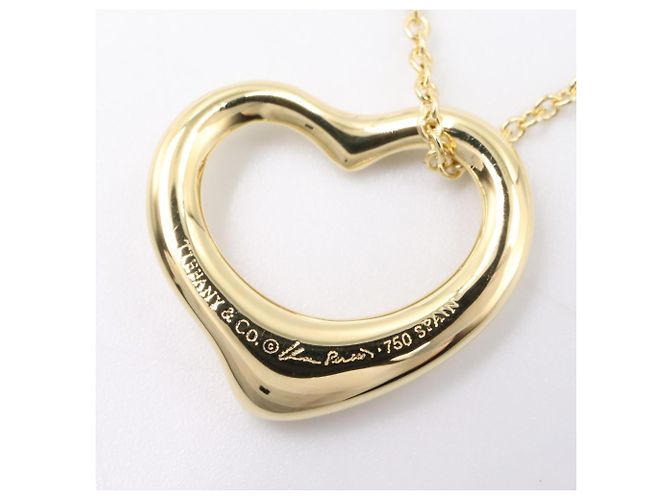 Collana Open Heart in oro giallo 18K di Tiffany & Co. D'oro - vista 3