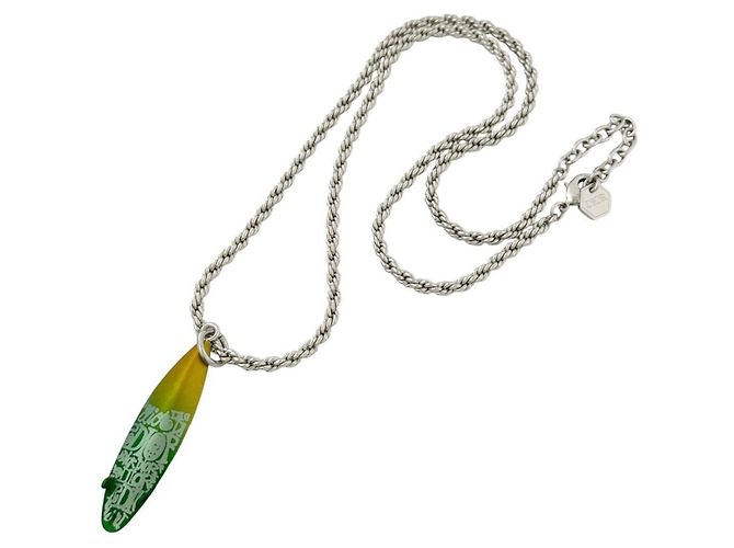 Collana Pendente Surfboard da Uomo Christian Dior x Stussy - vista 3