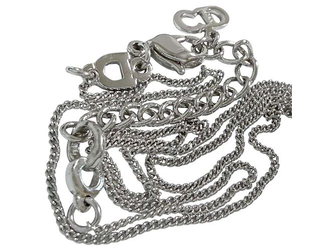 Colar Pendente Placa Feminino Christian Dior - vista 3