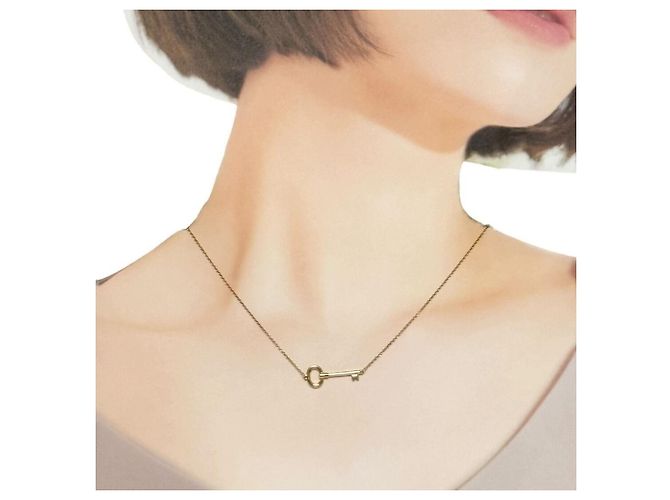 Collar llave de oro amarillo de 18K Tiffany & Co. - vista 10