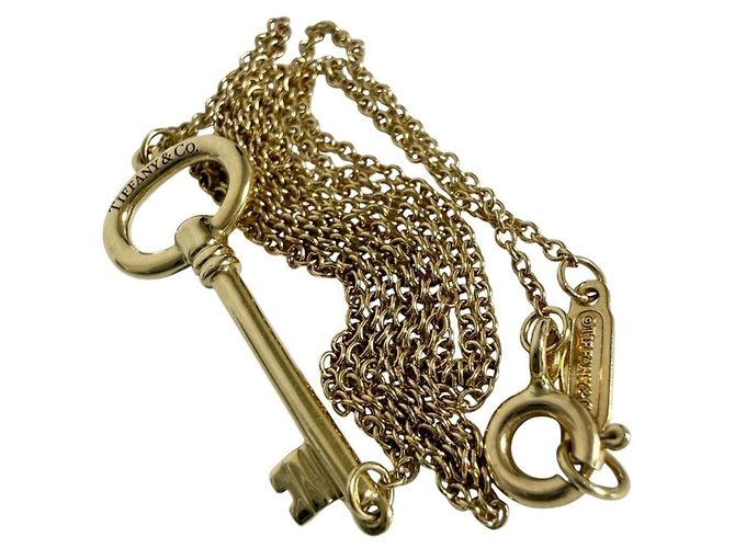 Collar llave de oro amarillo de 18K Tiffany & Co. - vista 4