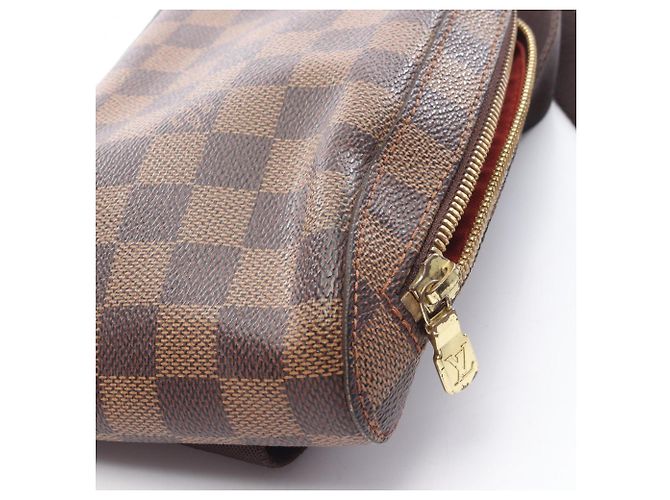 Borsa a vita Geronimos Louis Vuitton Marrone Damier ebene - vista 13