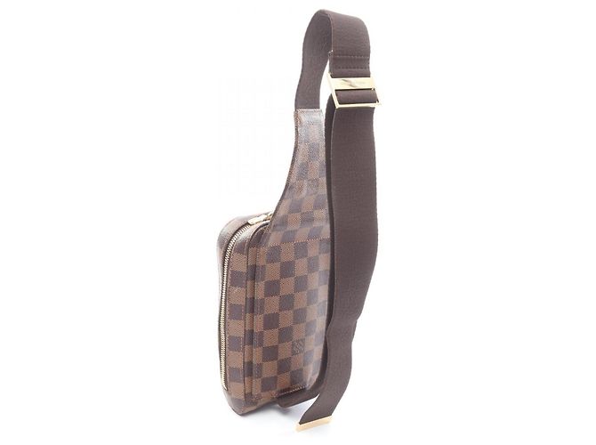 Borsa a vita Geronimos Louis Vuitton Marrone Damier ebene - vista 2