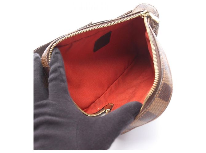 Borsa a vita Geronimos Louis Vuitton Marrone Damier ebene - vista 3