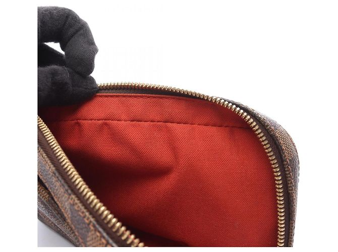 Borsa a vita Geronimos Louis Vuitton Marrone Damier ebene - vista 6