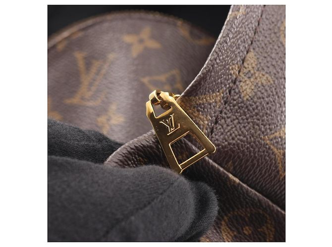 Zaino/borsa Palm Springs PM di Louis Vuitton Marrone Nero - vista 10