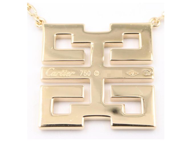 Collana in diamante Wish Knot Mini Drago di Cartier D'oro - vista 3