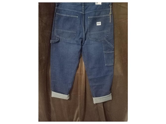 Autre Marque Jeans Lee in denim blu da uomo - vista 3