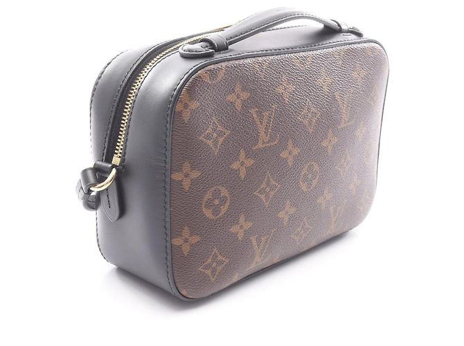 Borsa a Spalla 2 in 1 Louis Vuitton Saint-Onge Marrone Nero - vista 2