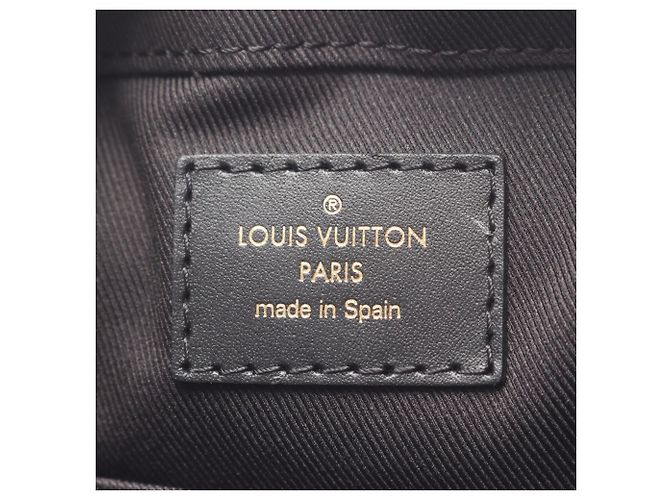 Borsa a Spalla 2 in 1 Louis Vuitton Saint-Onge Marrone Nero - vista 4