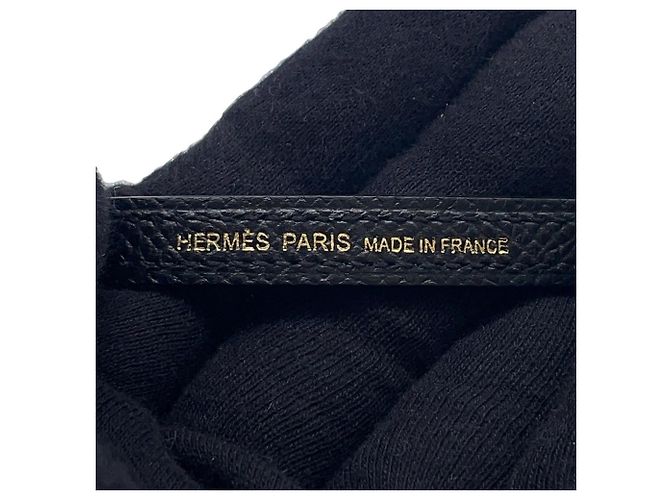 Cintura a Spalla Mini Maillon di Hermès Nero - vista 7