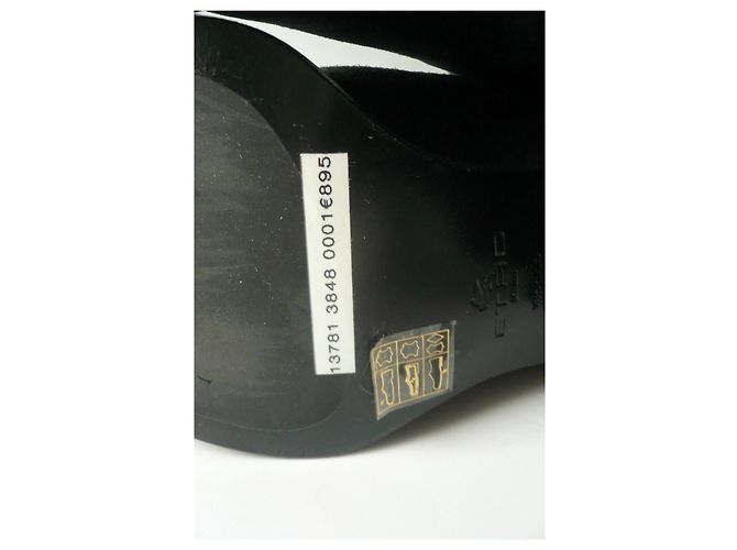 ETRO Botas de Vaquero Altas de Ante Negro T40 - vista 9