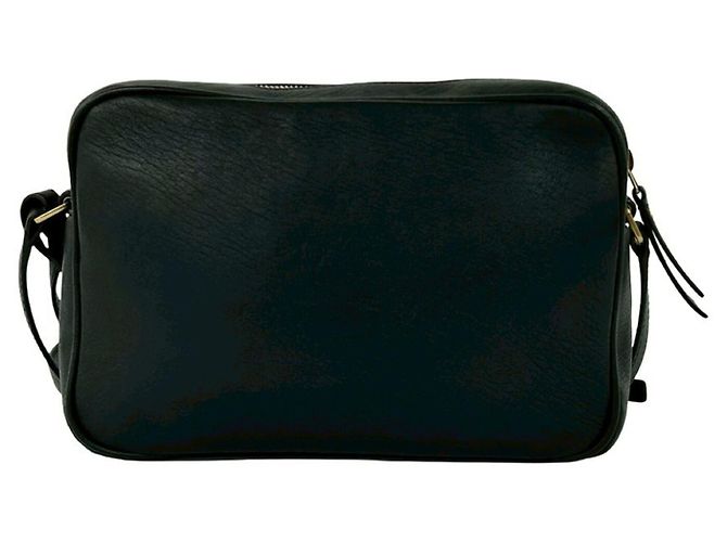 Bolso de hombro mini de cuero Saint Laurent Negro - vista 3