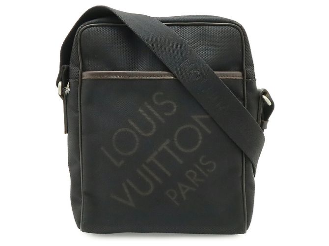 Bolso de Hombro Louis Vuitton Damier Geant Citadin NM Negro - vista 2