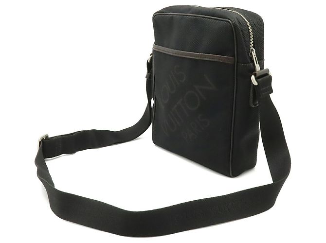 Bolso de Hombro Louis Vuitton Damier Geant Citadin NM Negro - vista 3
