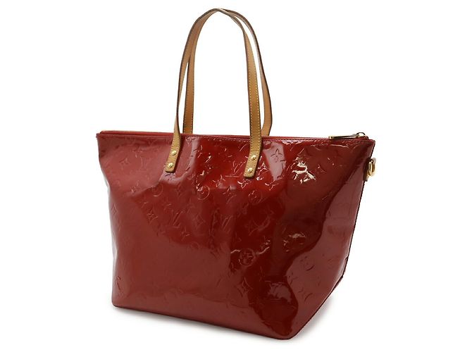 Louis Vuitton Monogram Vernis Bellevue GM Tote Bag Rot - Ansicht 3