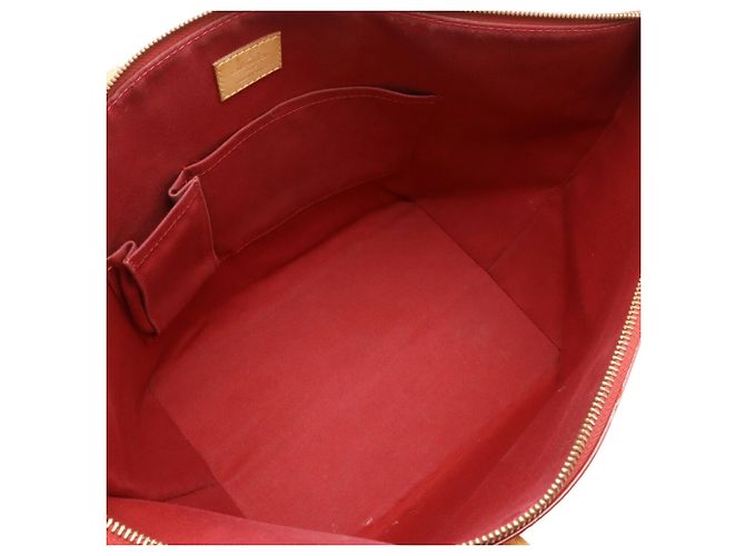 Louis Vuitton Monogram Vernis Bellevue GM Tote Bag Rot - Ansicht 8
