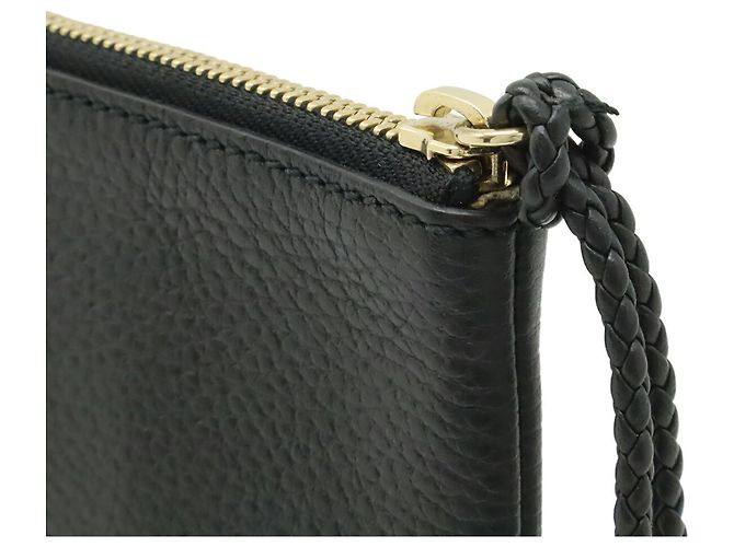 Bamboo Borsa a mano con frange in bambù GUCCI Nero - vista 5