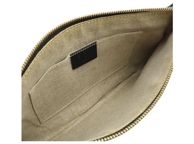 Bamboo Borsa a mano con frange in bambù GUCCI Nero - vista 7