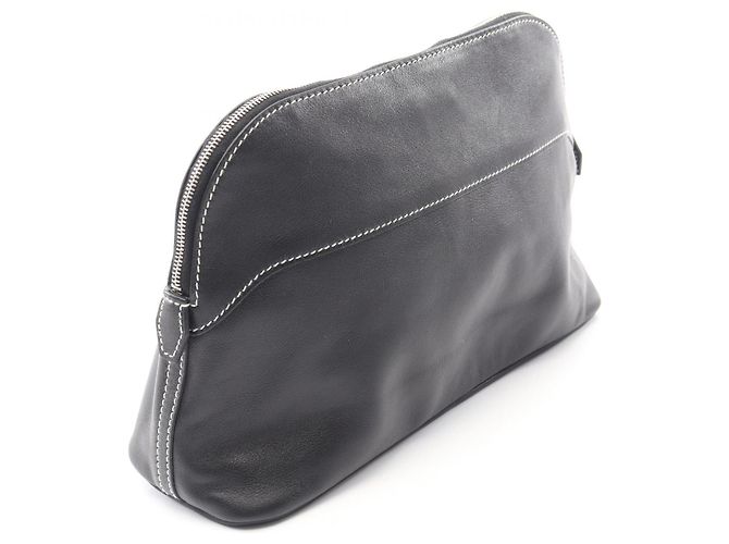 Hermès Hermes Bolide Pouch MM Handbag Black - view 2