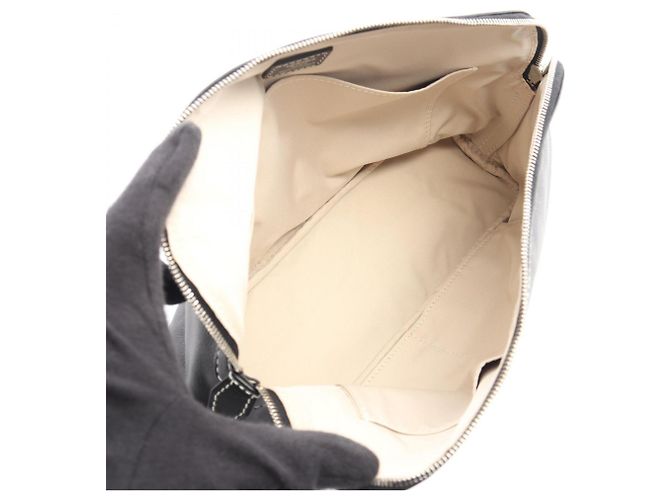 Hermès Hermes Bolide Pouch MM Handbag Black - view 3